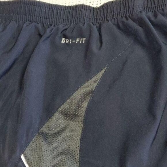 Nike DriFit Cinched Sz. S Blue Swim Trunks with Interior Pocket - Picture 4 of 12